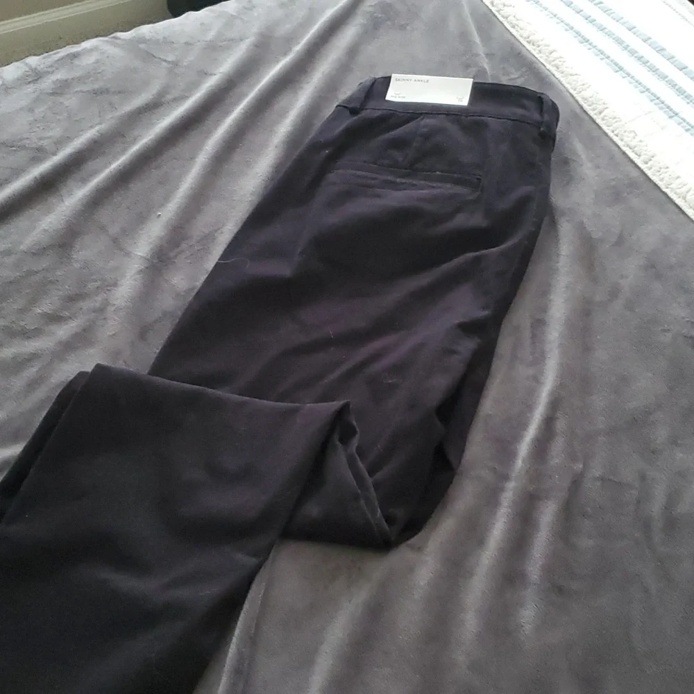 Loft Skinny Ankle Mid Rise Back Pants - Picture 3 of 6